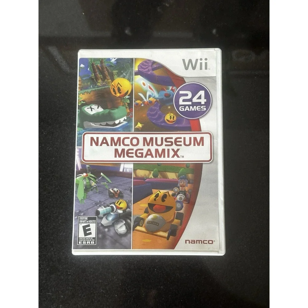 Nintendo Wii Namco Museum MegaMix Video Game Used With Manual